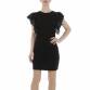 Damen Minikleid von Metrofive Gr. S/M - black