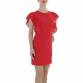 Damen Minikleid von Metrofive - red