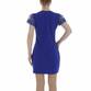 Damen Minikleid von Metrofive - blue