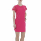 Damen Minikleid von Metrofive - fuchsia