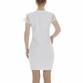 Damen Minikleid von Metrofive - white