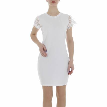 Damen Minikleid von Metrofive Gr. M/L - white