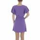 Damen Minikleid von Metrofive - violet