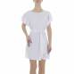 Damen Minikleid von Metrofive Gr. M/L - white