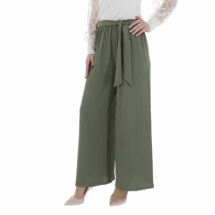 Damen Stoffhose von Metrofive - khaki