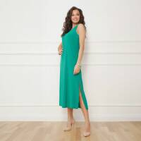 Damen Maxikleid von Metrofive - green