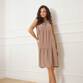 Damen Sommerkleid von Metrofive - taupe