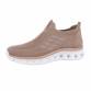 Damen Low-Sneakers - khaki Gr. 37