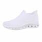 Damen Low-Sneakers - white - 12 Paar