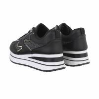 Damen Low-Sneakers - black