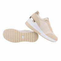 Damen High-Sneakers - apricot