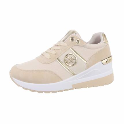 Damen High-Sneakers - apricot Gr. 39