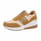 Damen High-Sneakers - camel