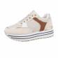 Damen Low-Sneakers - apricot Gr. 36