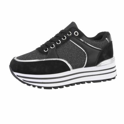 Damen Low-Sneakers - black