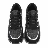 Damen Low-Sneakers - black