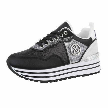 Damen Low-Sneakers - black Gr. 40