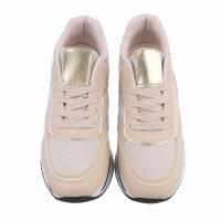 Damen Low-Sneakers - apricot