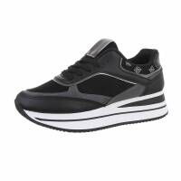 Damen Low-Sneakers - black