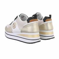 Damen Low-Sneakers - gold