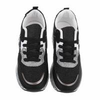 Damen Low-Sneakers - black