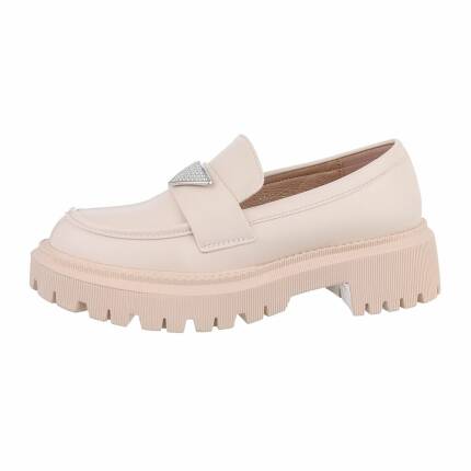 Damen Slipper - beige