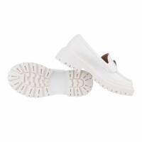 Damen Slipper - white