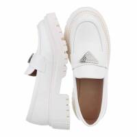 Damen Slipper - white