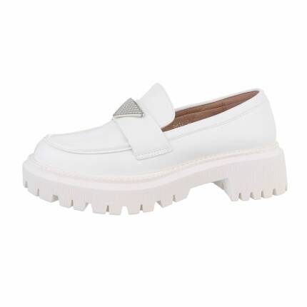 Damen Slipper - white Gr. 36