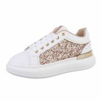 Damen Low-Sneakers - champagne