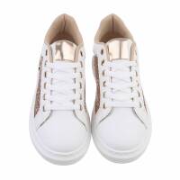 Damen Low-Sneakers - champagne