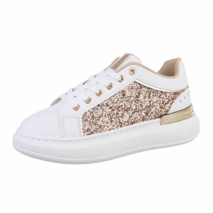 Damen Low-Sneakers - champagne Gr. 37