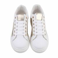 Damen Low-Sneakers - gold