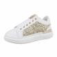 Damen Low-Sneakers - gold Gr. 37