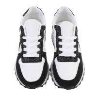 Damen Low-Sneakers - black