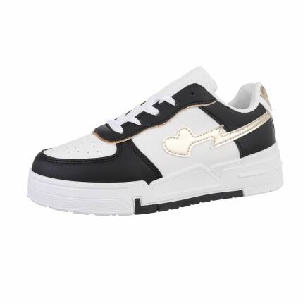 Damen Low-Sneakers - black Gr. 38