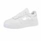 Damen Low-Sneakers - white - 12 Paar