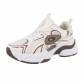 Damen Sportschuhe - beige Gr. 36