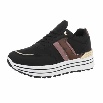 Damen Low-Sneakers - black