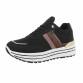 Damen Low-Sneakers - black Gr. 36