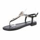 Damen Flache Sandalen - black - 12 Paar