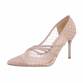 Damen High-Heel Pumps - champagne Gr. 36