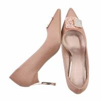 Damen High-Heel Pumps - champagne