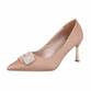 Damen High-Heel Pumps - champagne - 12 Paar