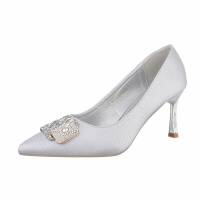 Damen High-Heel Pumps - silver