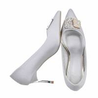 Damen High-Heel Pumps - silver