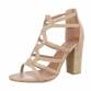 Damen Sandaletten - beige Gr. 36