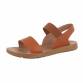 Damen Flache Sandalen - brown Gr. 37