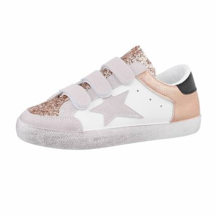 Damen Low-Sneakers - champagne Gr. 37