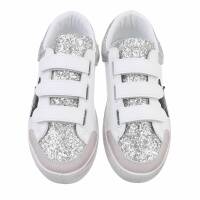 Damen Low-Sneakers - silver